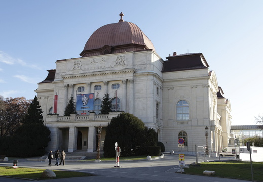 Serie: Die Grazer Oper: der Haupteingang 